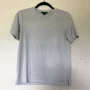 Banana Republic silver tee